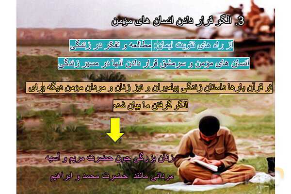 پاورپوینت آموزشی درس 2 پیام‌های آسمان پایه نهم؛ در پناه ایمان- پیش نمایش