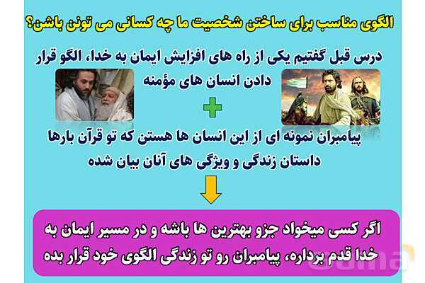 پاورپوینت آموزشی درس 3 پیام‌های آسمان پایه نهم؛ راهنمایان الهی- پیش نمایش