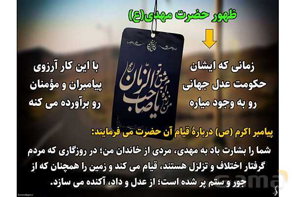 پاورپوینت آموزشی درس 4 پیام‌های آسمان پایه نهم؛ خورشید پنهان- پیش نمایش