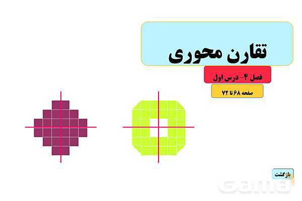 پاورپوینت آماده فصل 4 ریاضی پایه‌ی پنجم- پیش نمایش