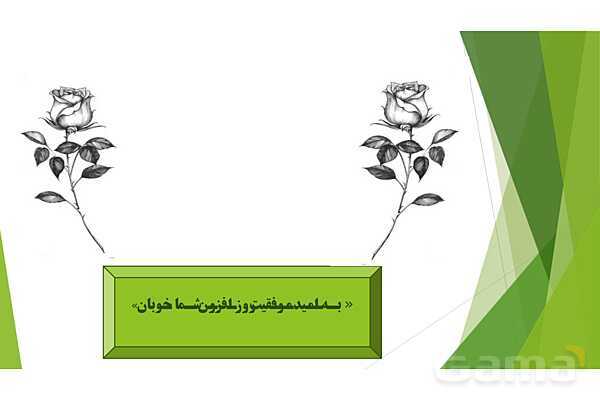 پاورپوینت درس 6 فارسی پایه ششم؛ انواع مردم- پیش نمایش