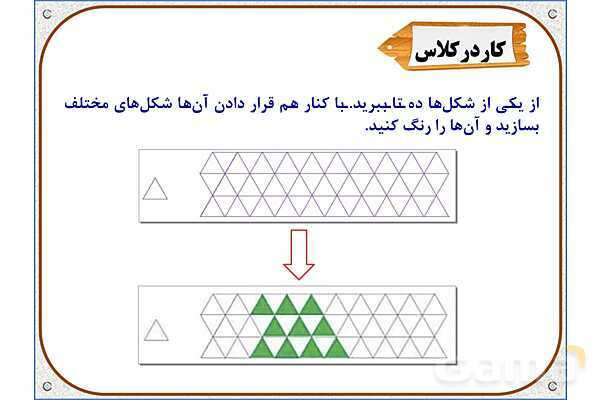 پاورپوینت ریاضی دوم دبستان | فصل 3: روابط بین شکل‌ها- پیش نمایش