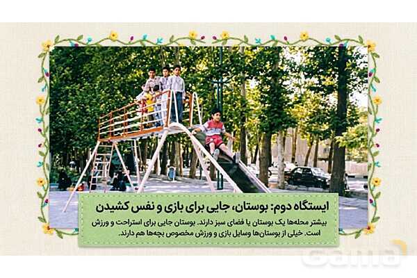 فایل ارائه درس 2 مطالعات اجتماعی چهارم دبستان | محله ما اینجاست- پیش نمایش