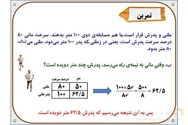پاورپوینت ریاضی ششم دبستان | فصل 6: کاربرد درصد در محاسبات مالی- پیش نمایش