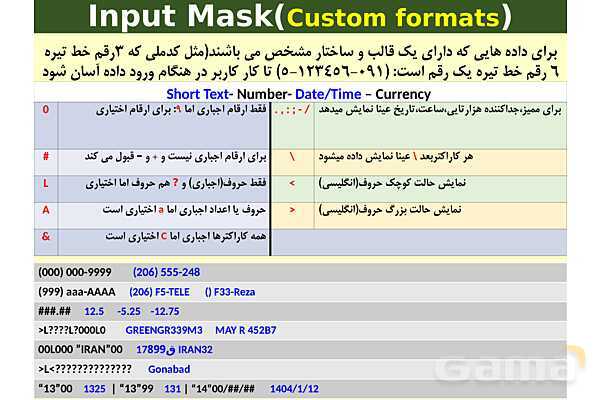 پاورپوینت پودمان 4 ارائه دهنده خدمات رایانه‌ای | طراحی بانک‌های اطلاعاتی (مشخصه فیلدها)- پیش نمایش