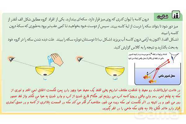 پاورپوینت فصل 15 علوم تجربی هشتم - شکست نور- پیش نمایش