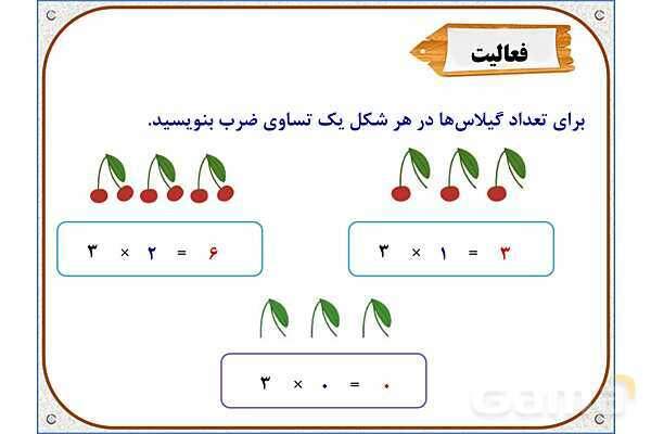 پاورپوینت ریاضی سوم دبستان | فصل 8: ضرب در عدد 10- پیش نمایش