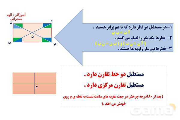 پاورپوینت چند ضلعی‌ها و مجموع زاویه‌های آنها- پیش نمایش