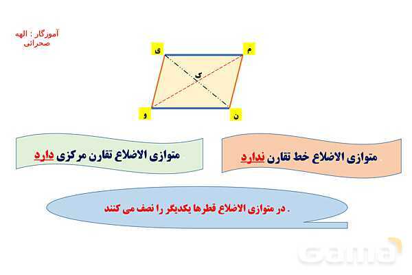پاورپوینت چند ضلعی‌ها و مجموع زاویه‌های آنها- پیش نمایش