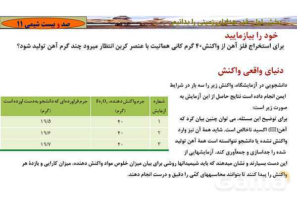 پاورپوینت آموزشی درصد خلوص و مسائل آن - پیش نمایش