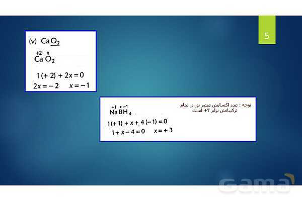 پاورپوینت آموزشی واکنش‌های اکسایش و کاهش - پیش نمایش