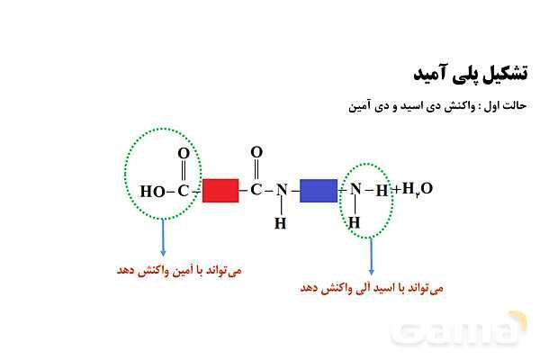 پاورپوینت آموزش گروه عاملی آمید و آمین - پیش نمایش