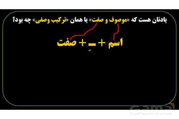 پاورپوینت عربی نهم (ترکیب وصفی و ترکیب اضافی)- پیش نمایش