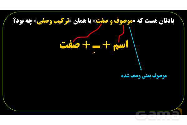 پاورپوینت عربی نهم (ترکیب وصفی و ترکیب اضافی)- پیش نمایش