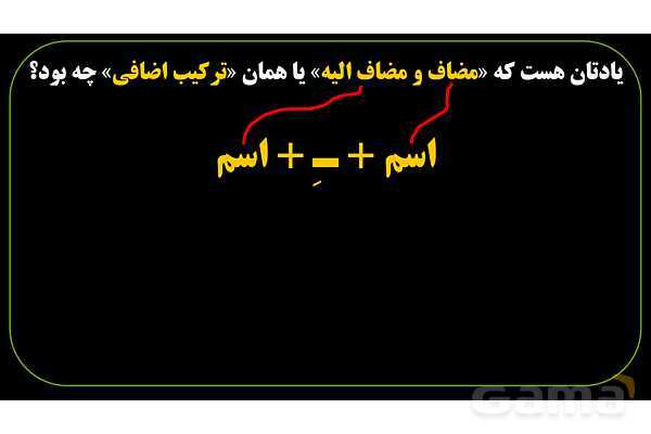 پاورپوینت عربی نهم (ترکیب وصفی و ترکیب اضافی)- پیش نمایش