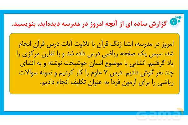 پاورپوینت نگارش ششم درس 11: شهدا خورشیدند- پیش نمایش