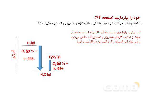 پاورپوینت آموزش تعیین آنتالپی واکنش‌های شیمیایی - پیش نمایش