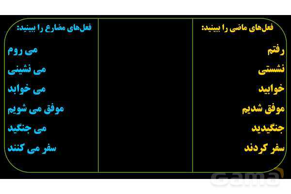 پاورپوینت عربی نهم (فعل ماضی استمراری)- پیش نمایش