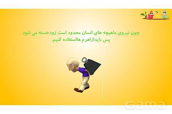 پاورپوینت آموزش درس 8 علوم پنجم: کارها آسان می شود 1 (اهرم ها)- پیش نمایش