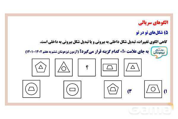  پاورپوینت الگوهای سریالی- پیش نمایش