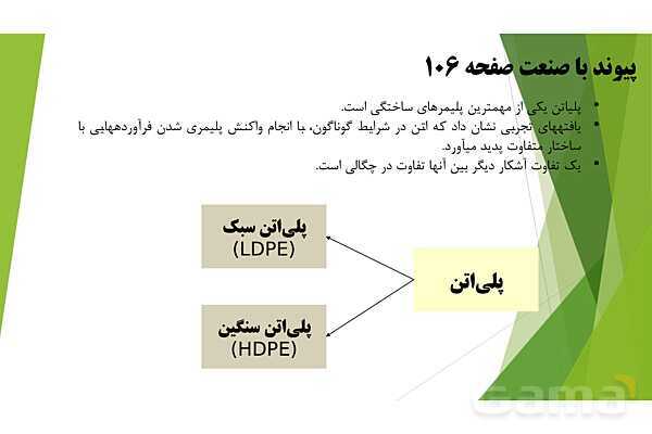 پاورپوینت آموزشی آشنایی با انواع پلی‌اتن- پیش نمایش