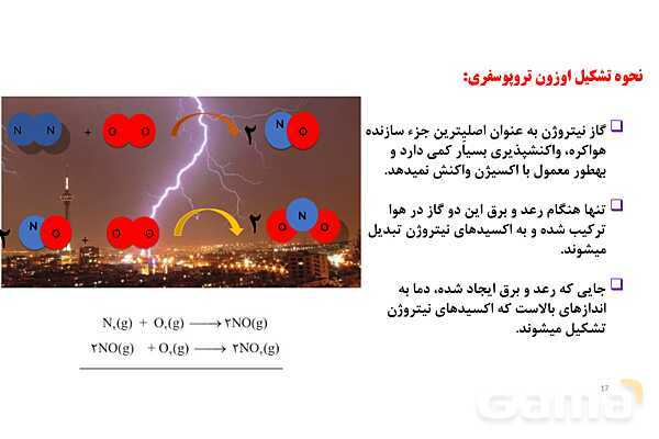 پاورپوینت گاز اوزون و خواص آن | شیمی دهم- پیش نمایش