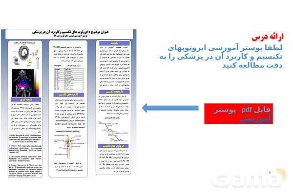 پاورپوینت تعیین موقعیت هر عنصر با توجه به جدول دوره‌‏ای | شیمی دهم- پیش نمایش