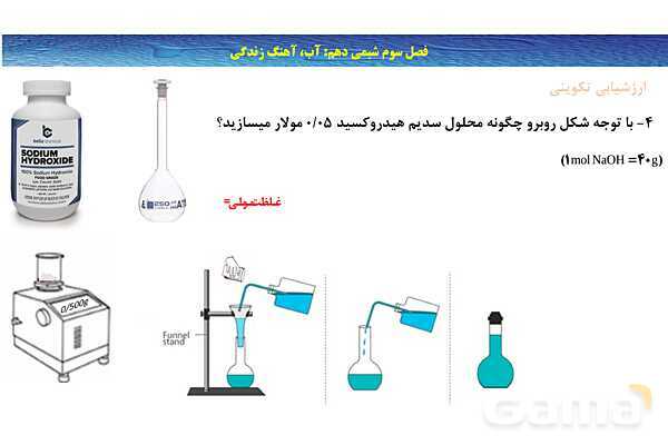 پاورپوینت غلظت مولی (مولار ) ‎| شیمی دهم- پیش نمایش