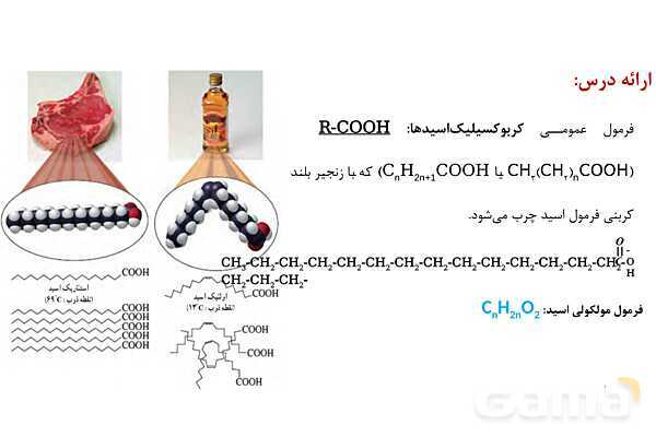 پاورپوینت اسیدچرب و صابون | شیمی دوازدهم- پیش نمایش
