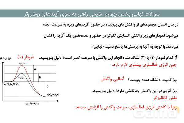 پاورپوینت سوالات نهایی فصل چهارم | شیمی دوازدهم- پیش نمایش