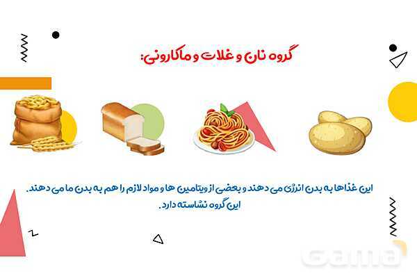 پاورپوینت درس 2 علوم پایه‌ی سوم: خوراکی ها- پیش نمایش