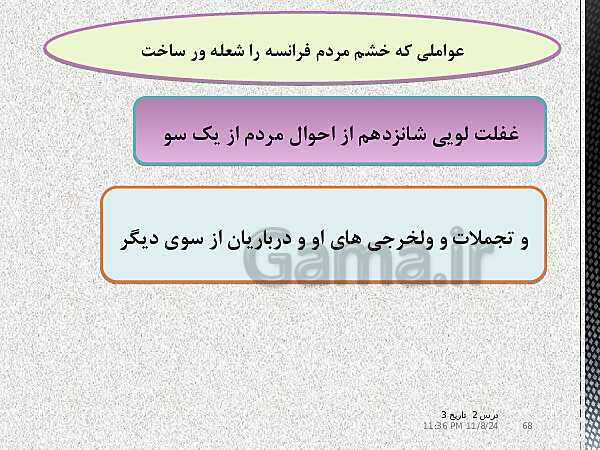 پاورپوینت تاریخ دوازدهم انسانی | درس 2: ایران و جهان در آستانۀ دورۀ معاصر- پیش نمایش