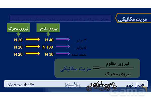 پاورپوینت تدریس علوم نهم فصل 9 ماشین ها پارت دوم- پیش نمایش
