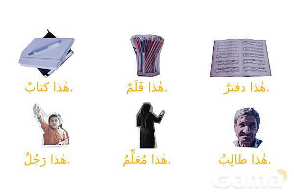 پاوپوینت عربی هفتم آموزش و حل تمارین درس 2- پیش نمایش