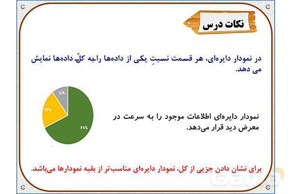 پاورپوینت ریاضی پنجم دبستان | فصل 7: جمع‌آوری و نمایش داده‌ها- پیش نمایش