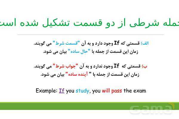 پاورپوینت گرامر جمله شرطی نوع اول (Conditional Sentences Type 1)- پیش نمایش