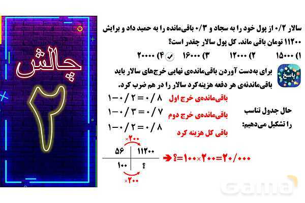 پاورپوینت کاربرد اعشار در تناسب و درصد- پیش نمایش