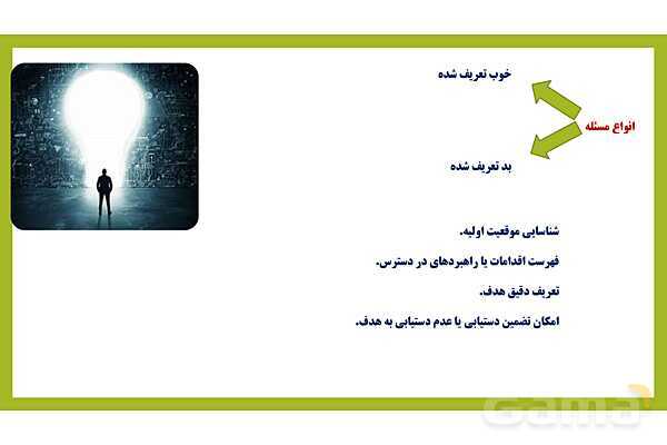 پاور روان شناسی یازدهم درس 5 : تفکر حل مساله - پیش نمایش