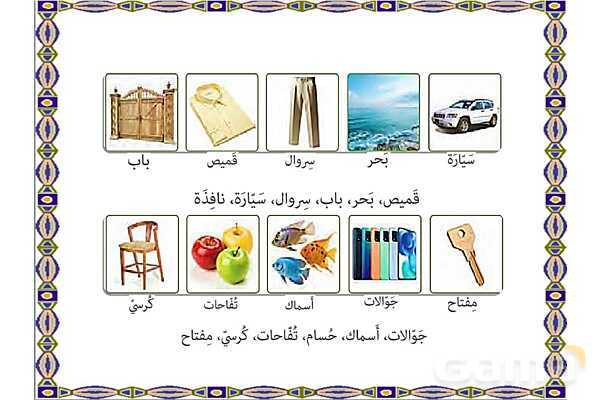 پاور درس 19 عربی هفتم | روزها، فصل ها و رنگ ها- پیش نمایش