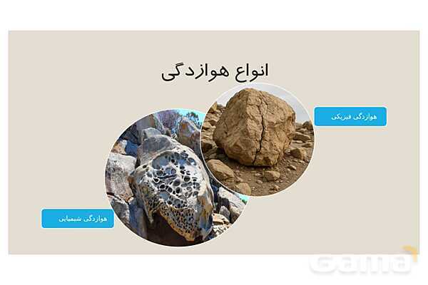 پاور علوم هشتم | درس سیزدهم: هوازدگی- پیش نمایش