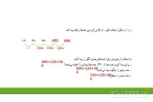 پاورپوینت فصل 1 ریاضی چهارم: اعداد و الگوها- پیش نمایش