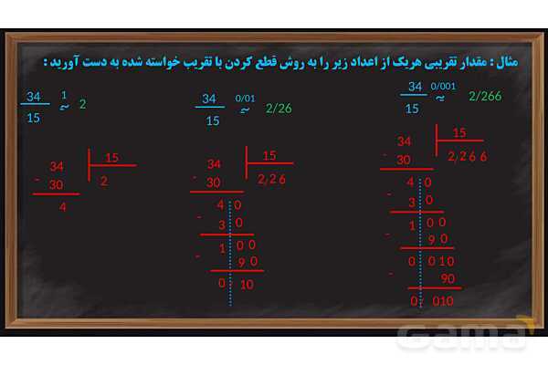 پاور تقریب ریاضی پایه ششم- پیش نمایش