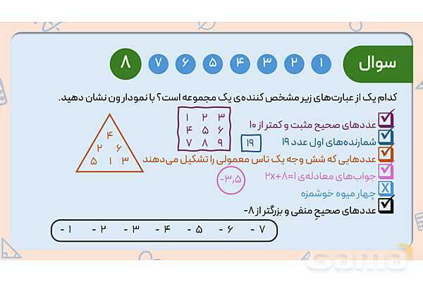 پاور ریاضی نهم فصل اول درس اول: معرفی مجموعه - پیش نمایش
