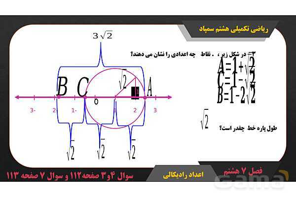 پاور حل سوال 3 و 4 صفحه 112 و سوال 7 صفحه 113 تکمیلی تیزهوشان - پیش نمایش