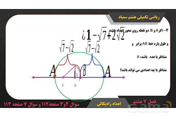 پاور حل سوال 3 و 4 صفحه 112 و سوال 7 صفحه 113 تکمیلی تیزهوشان - پیش نمایش