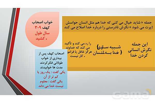 پاور آموزشی درس 6 تا 11 دینی هشتم- پیش نمایش