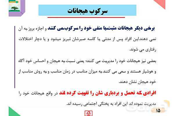 پاور درس 13 مدیریت خانواده: پختگی اجتماعی 1- پیش نمایش