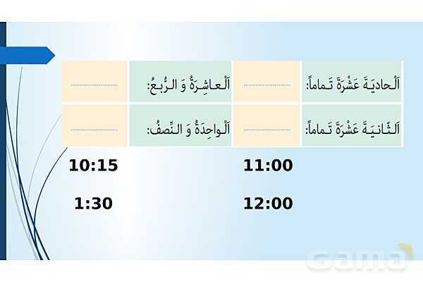 پاور قواعد عربی نهم درس 9 | ساعت خوانی- پیش نمایش