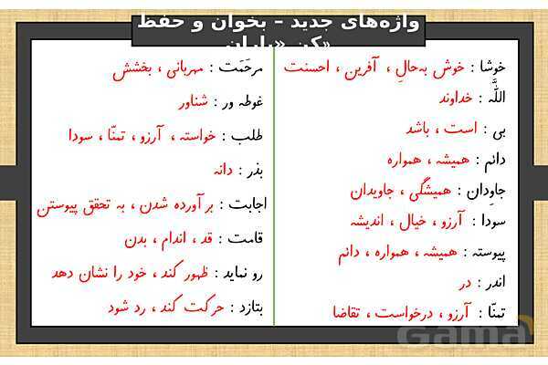 پاورپوینت درس 9 فارسی ششم | رنج هایی کشیده ام که مپرس- پیش نمایش