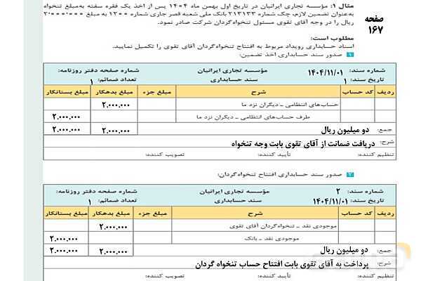 پاورپوینت تدریس پودمان 4: دریافت ها و پرداخت ها (تنخواه گردان)- پیش نمایش